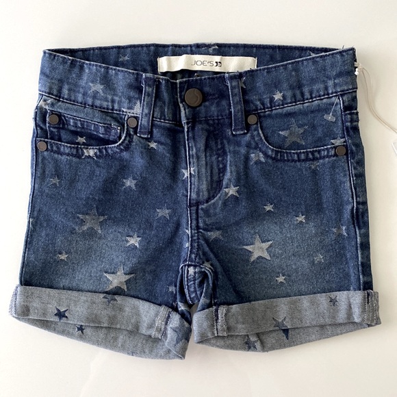 Joe’s Jeans Girls Shorts Stars New - Picture 1 of 9